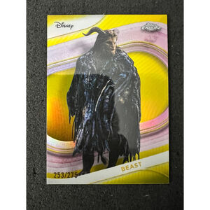 Beast - 2025 Topps Chrome Disney - Yellow Refactor #253/275